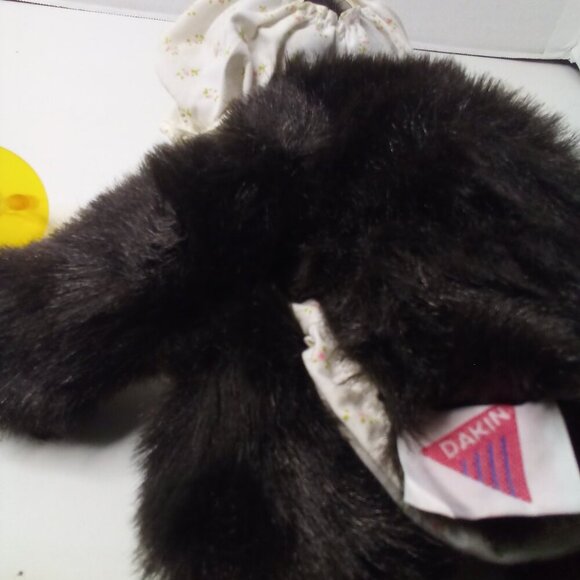 Dakin Gorilla Plush With Pacifier Vintage 1983 Stuffed Animal 8" - Picture 14 of 14